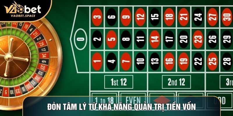 Đòn tâm lý từ khả năng quản trị tiền vốn