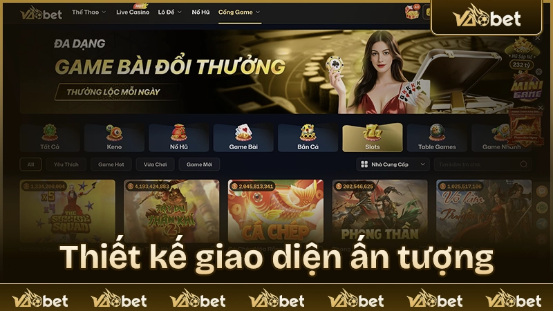 Giao diện hiện đại, thân thiện và sắc nét
